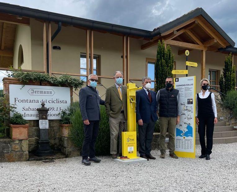 Immagine per Dolegna del Collio accoglie il marchese Antinori, firmato l'acquisto di Jermann